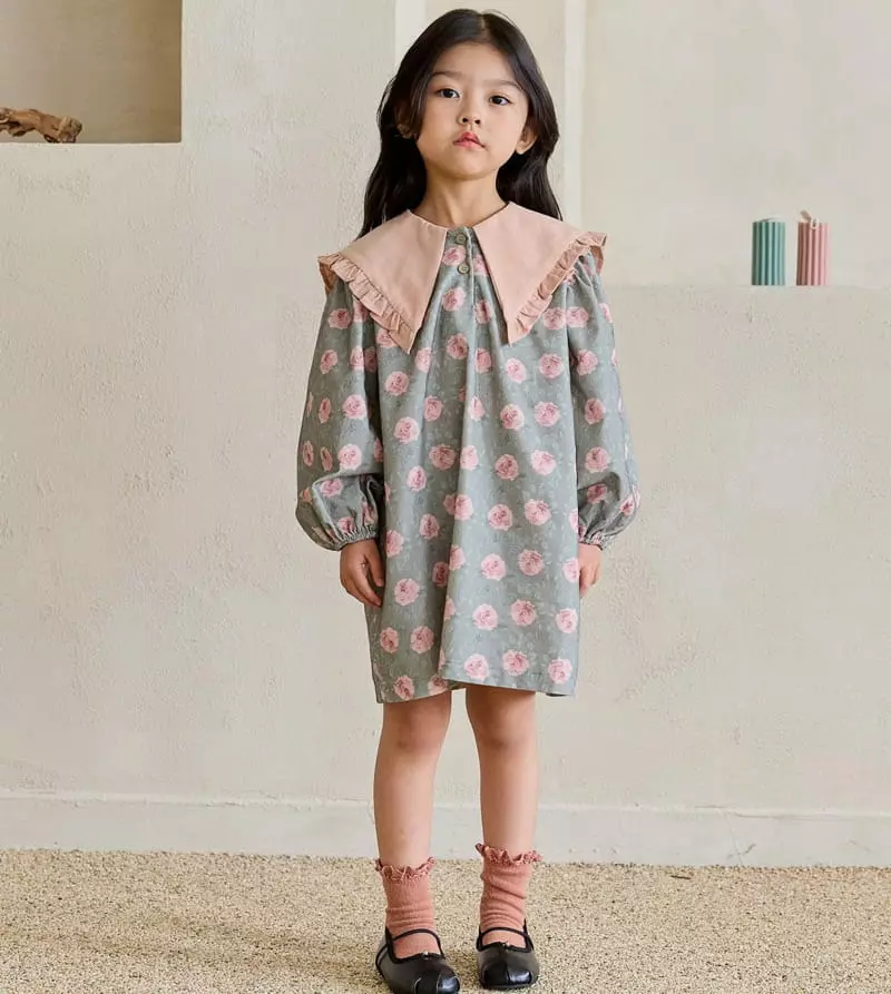 Ggomare - Korean Children Fashion - #kidsstore - Love One-piece - 5