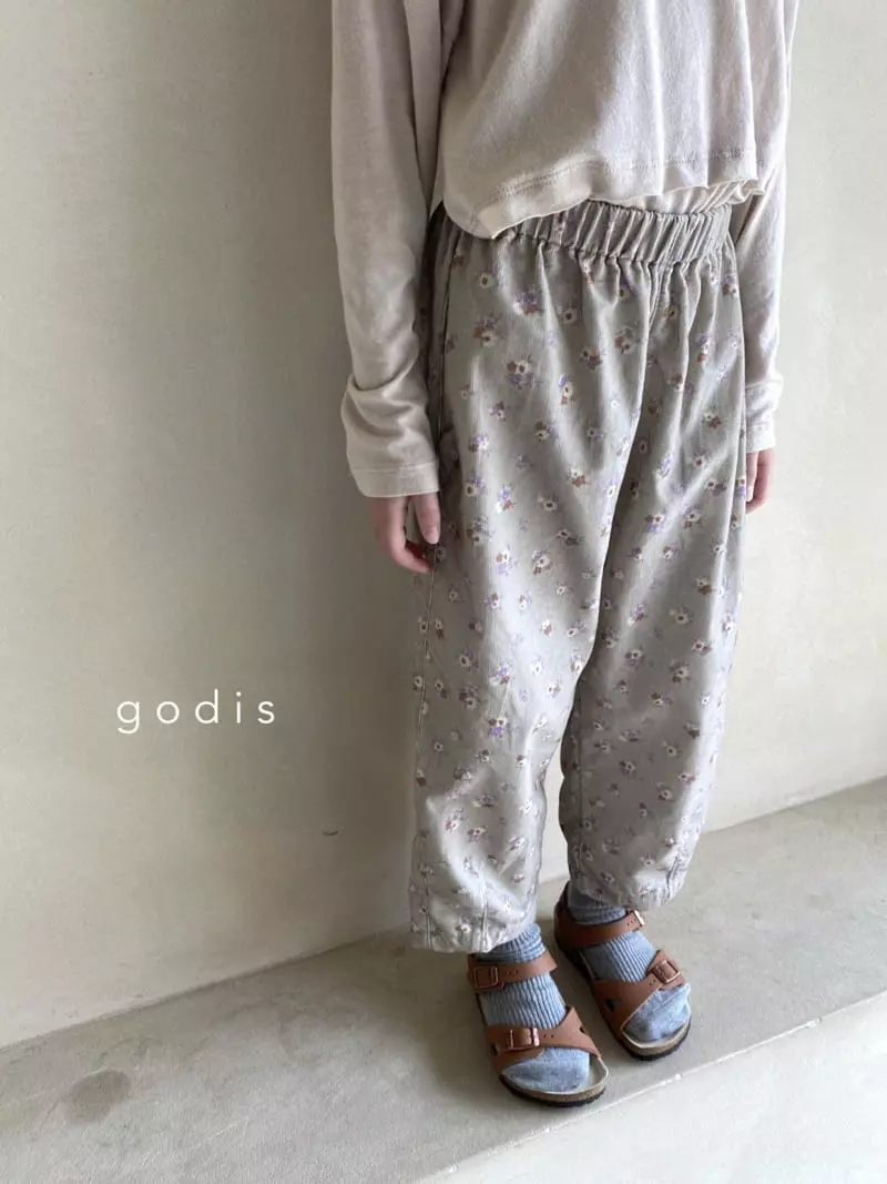 Godis - Korean Children Fashion - #kidzfashiontrend - Flower Pants - 10