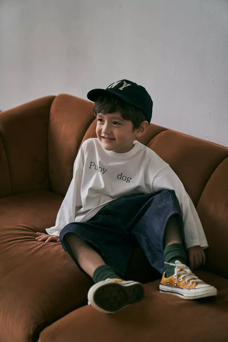 Green Tomato - Korean Children Fashion - #Kfashion4kids - Puppy Tee - 3