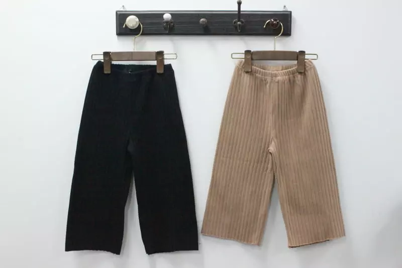 Green Tomato - Korean Children Fashion - #designkidswear - Rib Top Bottom Set - 9