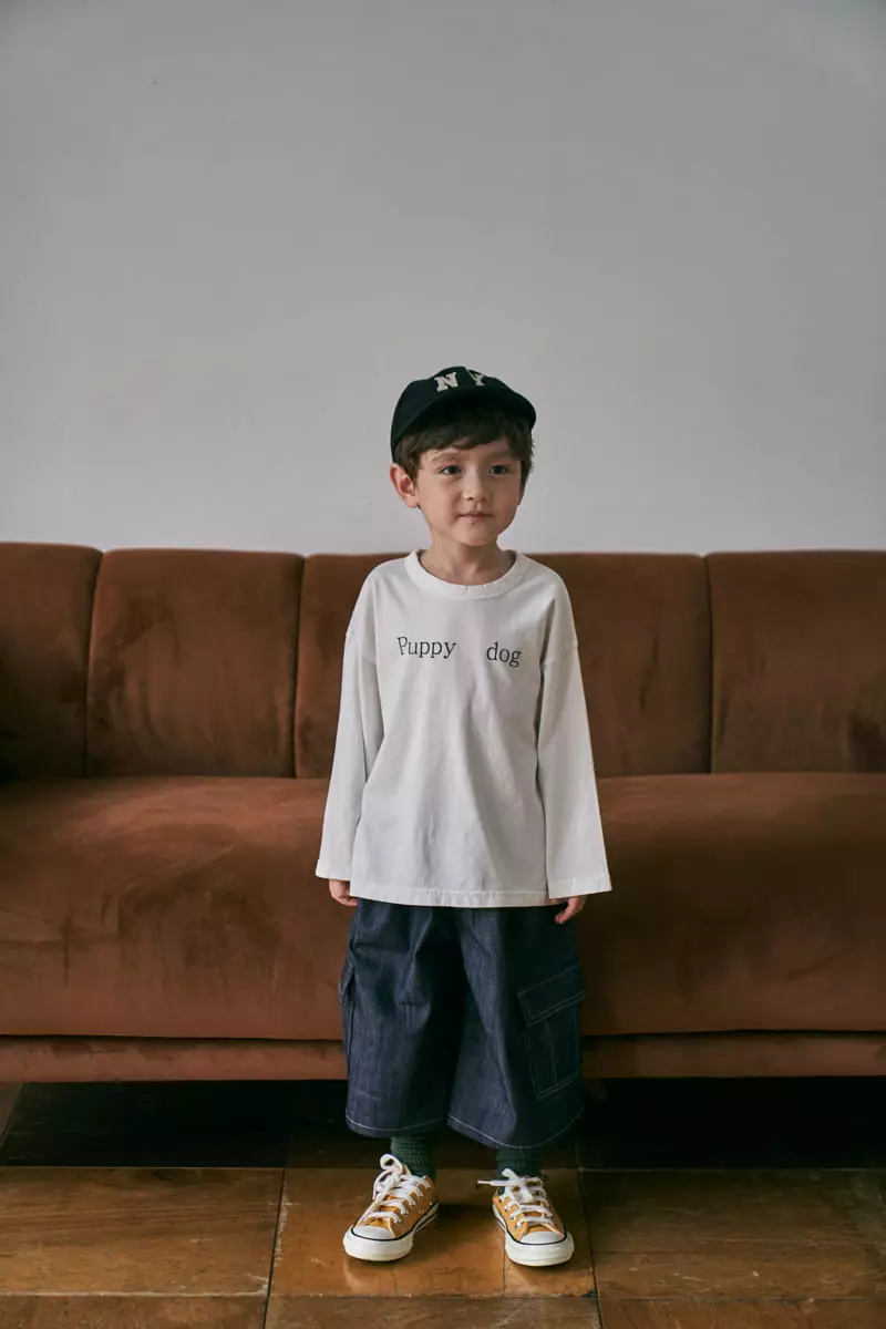 Green Tomato - Korean Children Fashion - #Kfashion4kids - Puppy Tee - 4