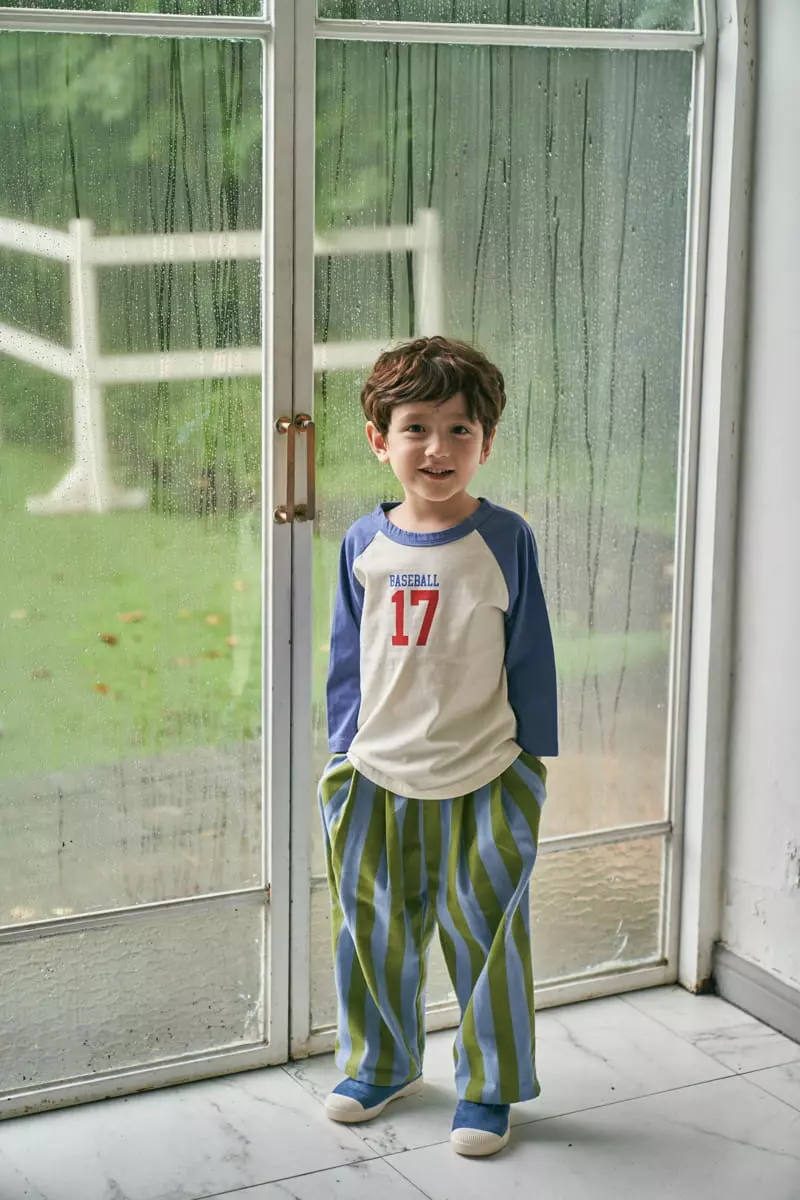 Green Tomato - Korean Children Fashion - #minifashionista - Stripes Pants