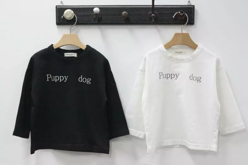 Green Tomato - Korean Children Fashion - #minifashionista - Puppy Tee - 6