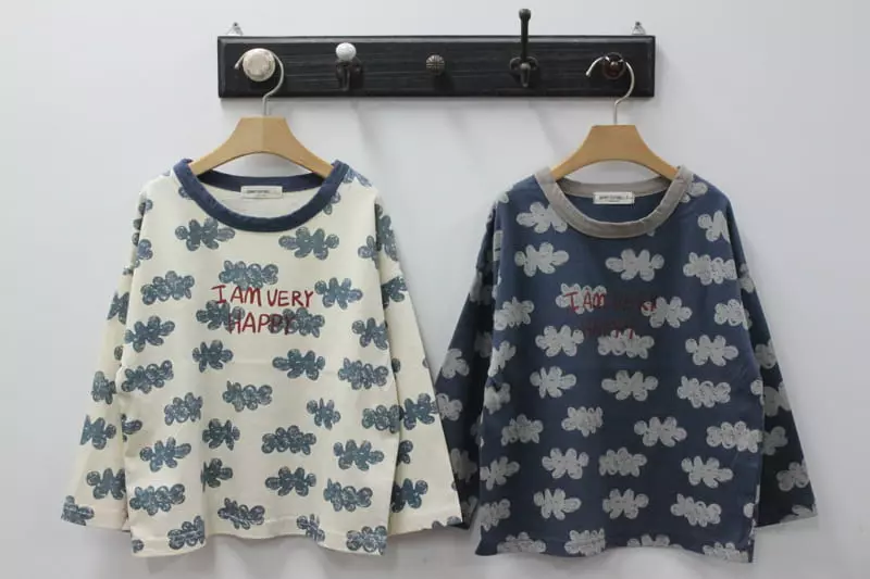 Green Tomato - Korean Children Fashion - #stylishchildhood - Happy Tee - 8