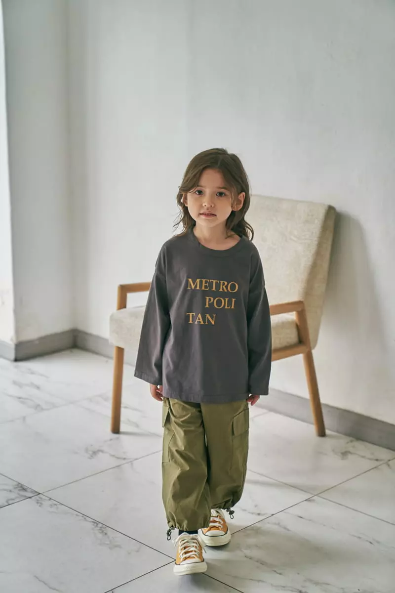 Green Tomato - Korean Children Fashion - #toddlerclothing - Cargo Pants - 2