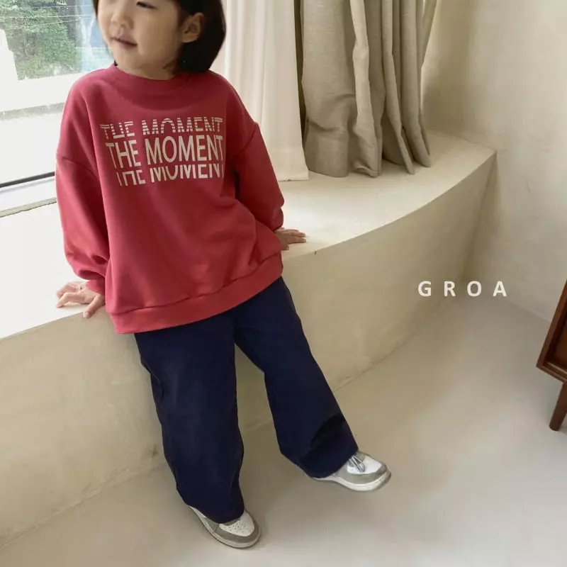 Groa - Korean Children Fashion - #designkidswear - Moment Sweatshirt