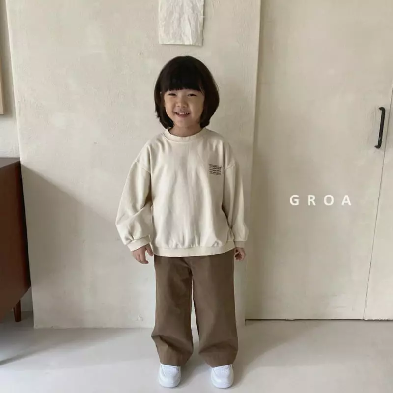 Groa - Korean Children Fashion - #discoveringself - Love Family Sweatshirt - 7