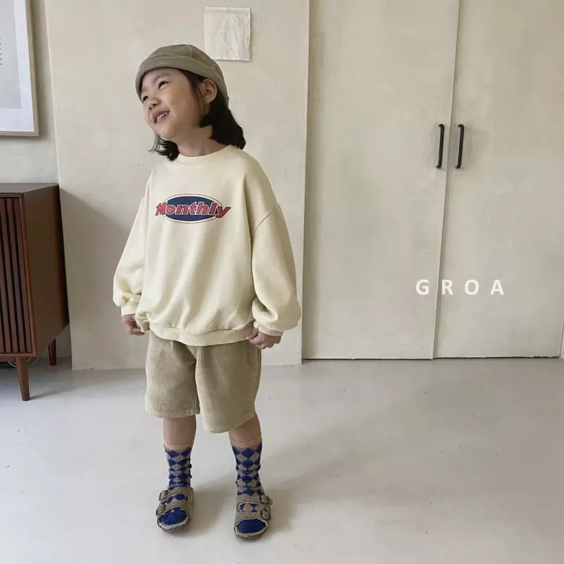 Groa - Korean Children Fashion - #kidsshorts - Munsly Sweatshirt - 12