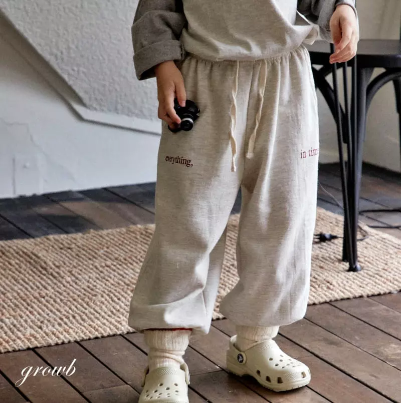 Grow B - Korean Children Fashion - #childrensboutique - Time Pants - 11