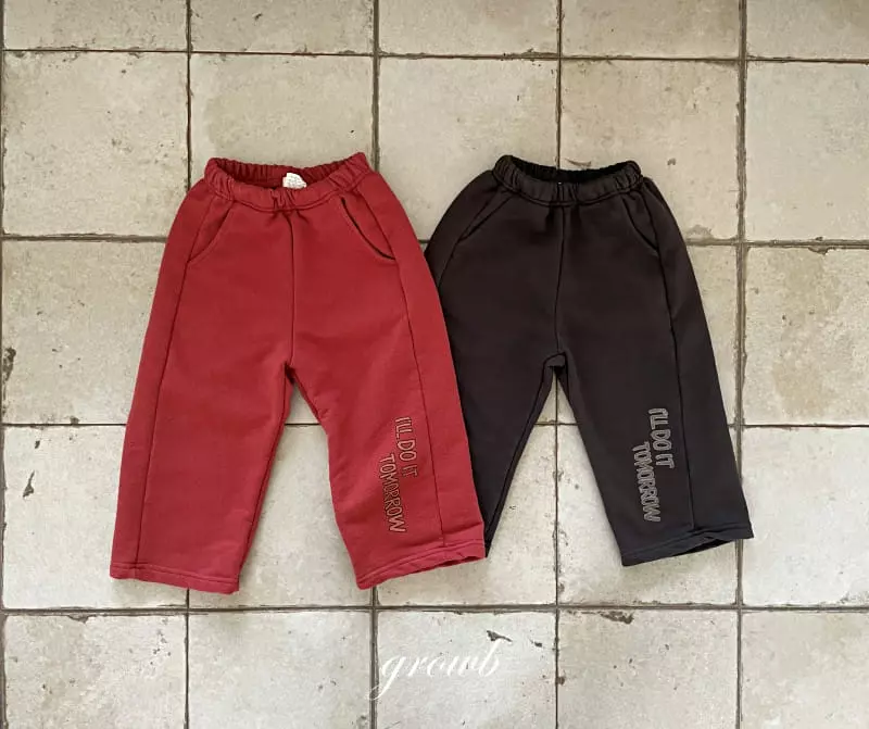 Grow B - Korean Children Fashion - #discoveringself - Do It Pants