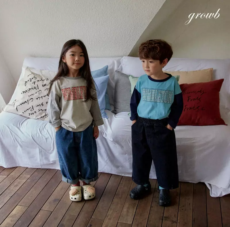 Grow B - Korean Children Fashion - #prettylittlegirls - One Tee - 3