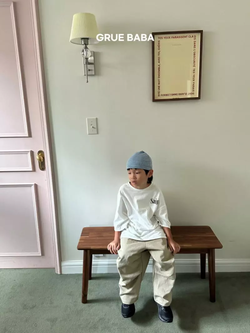 Grue Baba - Korean Children Fashion - #childofig - Twill Pants - 7