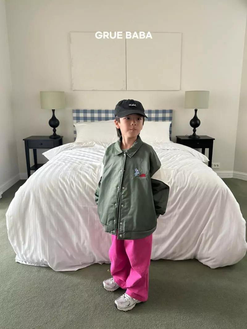 Grue Baba - Korean Children Fashion - #fashionkids - Twill Pants - 11