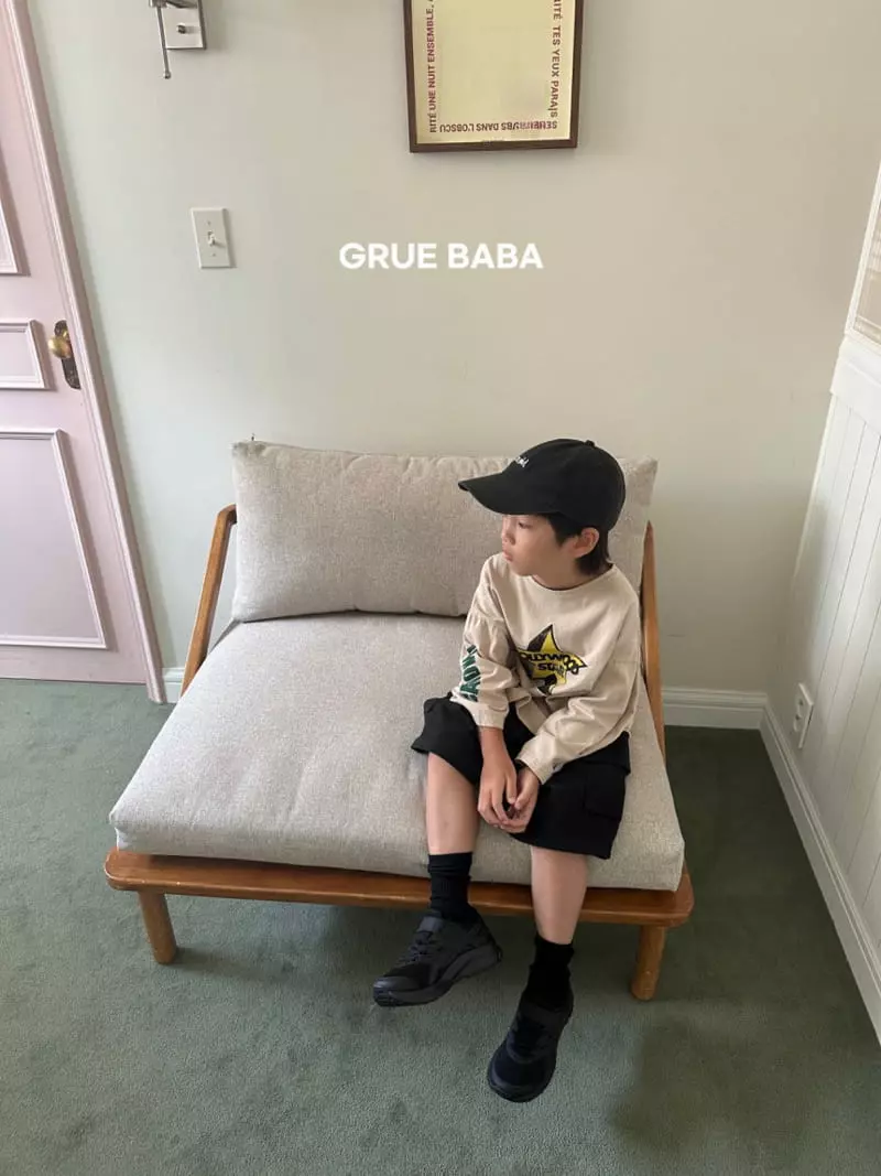 Grue Baba - Korean Children Fashion - #kidsshorts - Hollywood Tee - 4