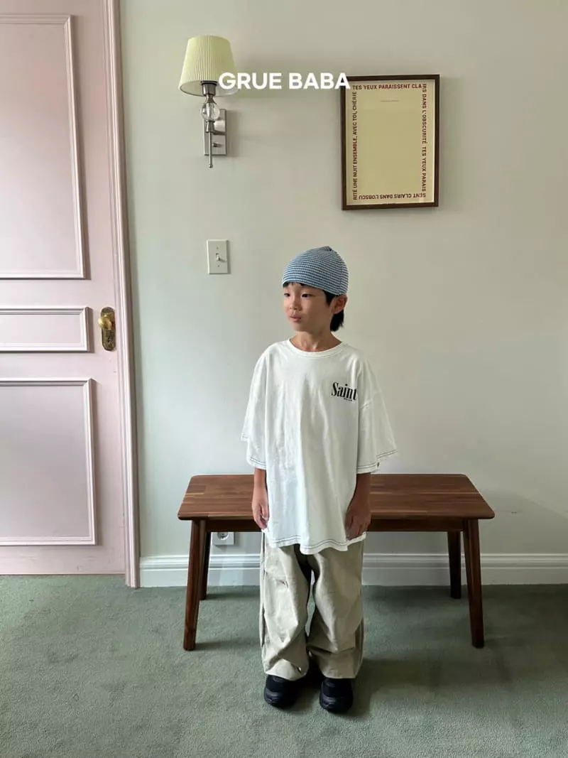 Grue Baba - Korean Children Fashion - #stylishchildhood - Twill Pants - 6