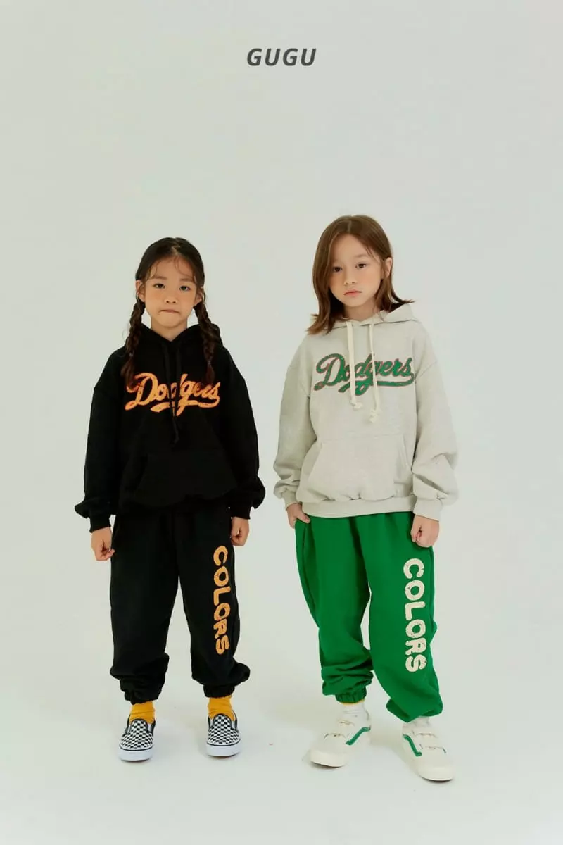 Gugu Kids - Korean Children Fashion - #Kfashion4kids - Dodgers Hoody Tee with Mom - 11