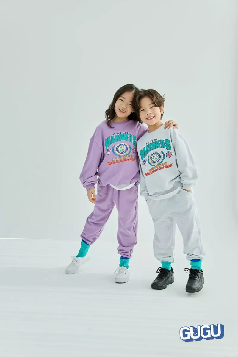 Gugu Kids - Korean Children Fashion - #Kfashion4kids - Marinus Top Bottom Set - 10