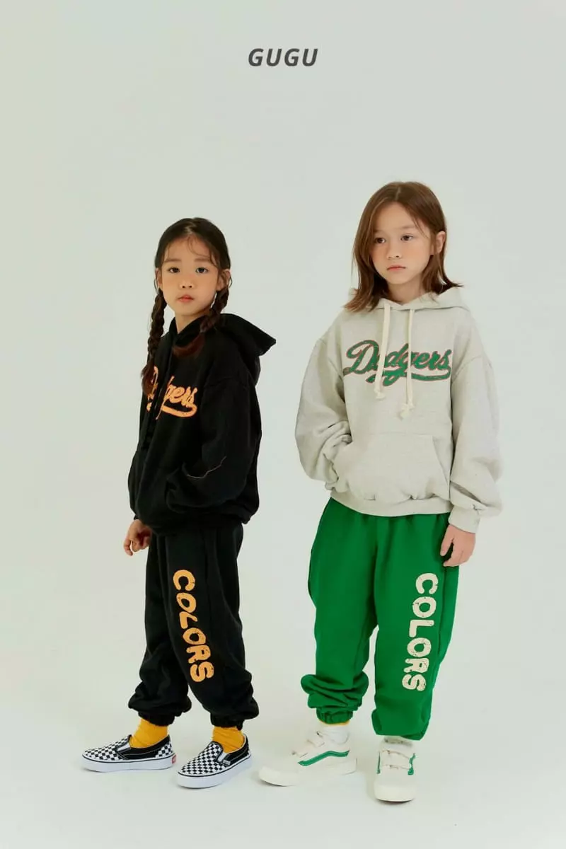 Gugu Kids - Korean Children Fashion - #childofig - Dodgers Hoody Tee with Mom - 2