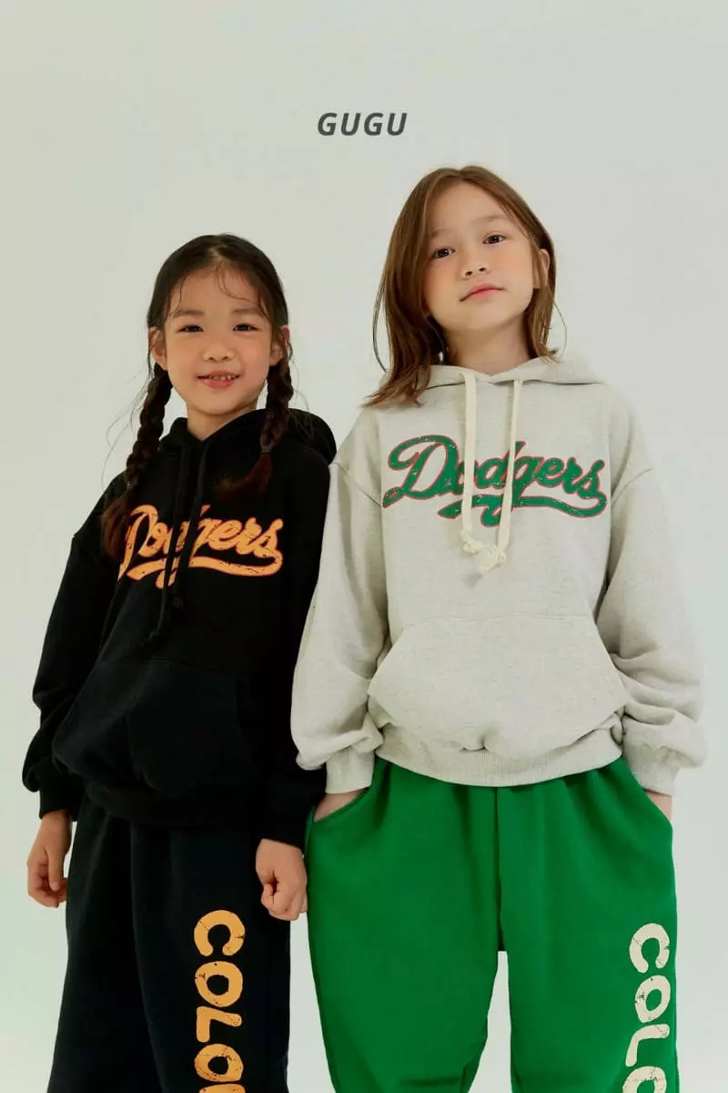 Gugu Kids - Korean Children Fashion - #designkidswear - Dodgers Hoody Tee with Mom - 5