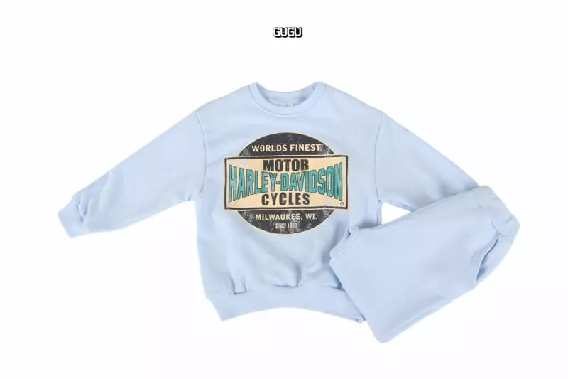 Gugu Kids - Korean Children Fashion - #designkidswear - Hally Top Bottom Set - 6