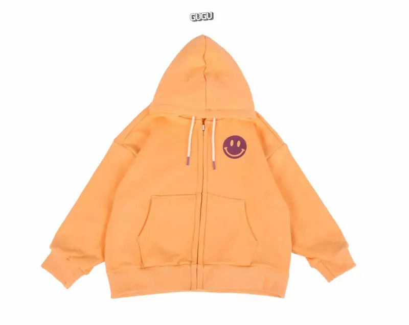 Gugu Kids - Korean Children Fashion - #fashionkids - Smile Hoody Zip-up - 11