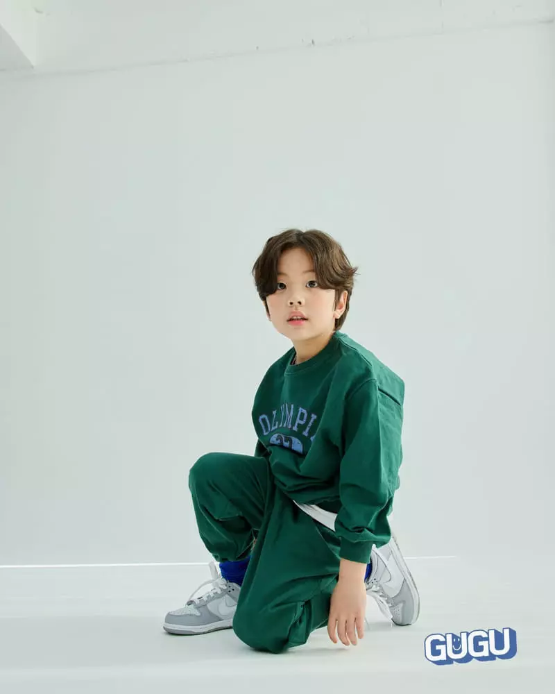 Gugu Kids - Korean Children Fashion - #kidsshorts - 37 Olympia Top Bottom Set with Mom - 11
