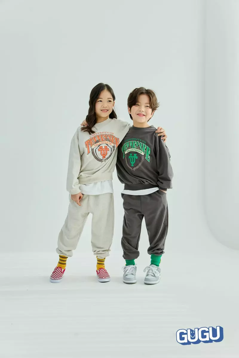 Gugu Kids - Korean Children Fashion - #kidsshorts - Teneci Top Bottom Set - 5