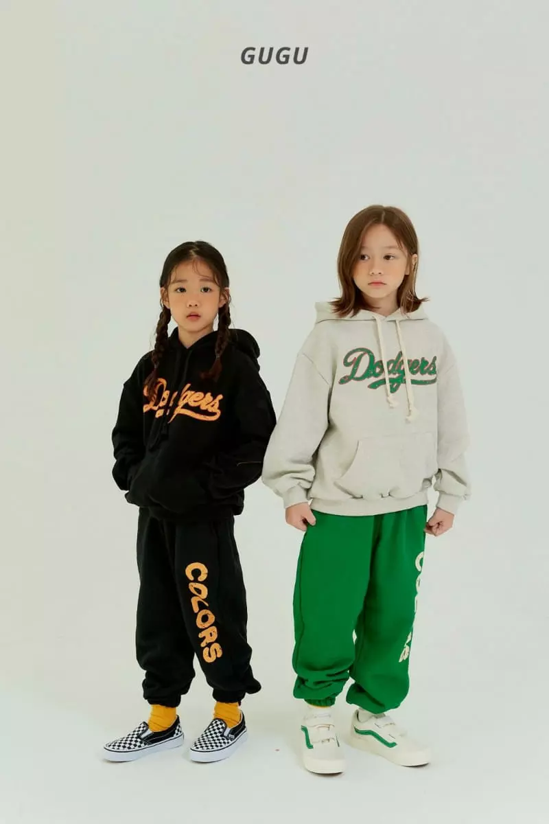 Gugu Kids - Korean Children Fashion - #kidsstore - Dodgers Hoody Tee with Mom - 9