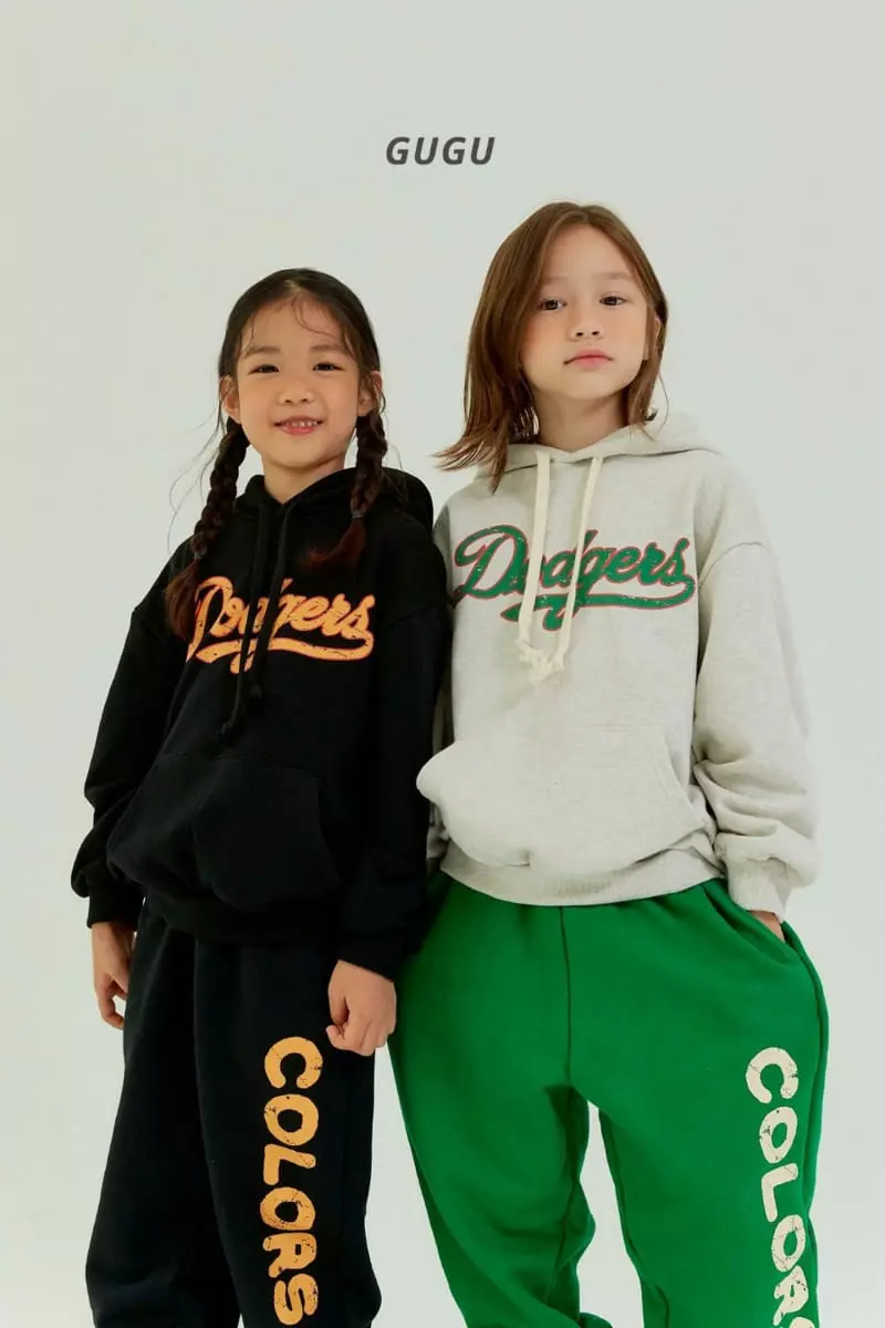 Gugu Kids - Korean Children Fashion - #littlefashionista - Dodgers Hoody Tee with Mom - 12