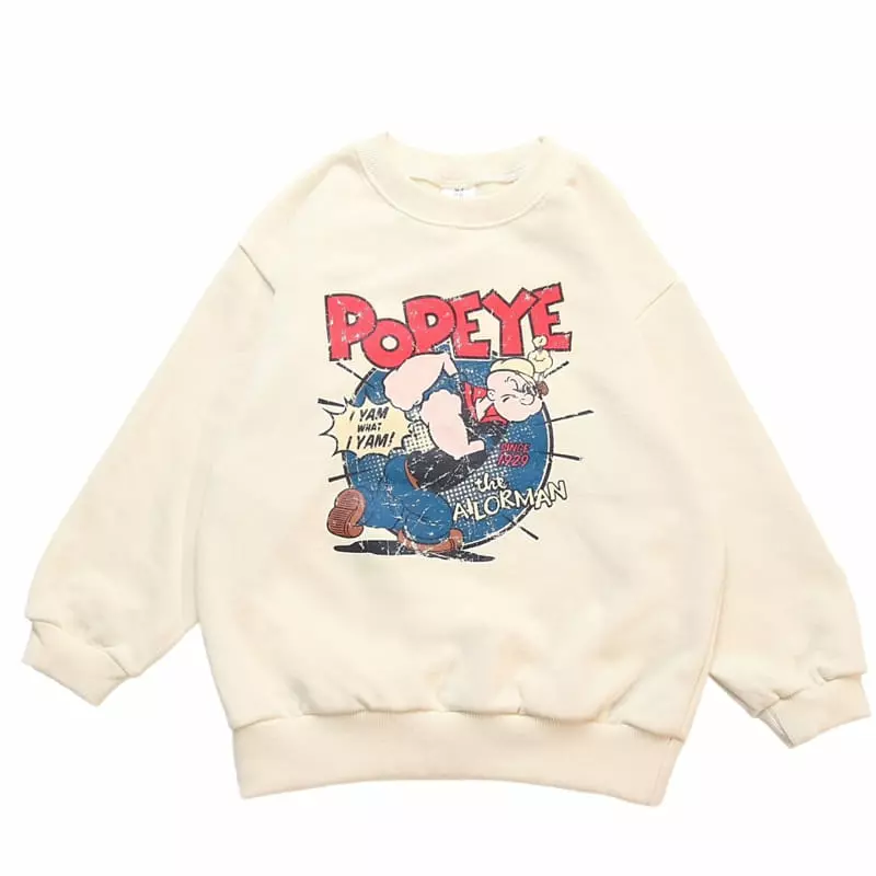 Gugu Kids - Korean Children Fashion - #littlefashionista - Pop Eye Sweatshirt - 3