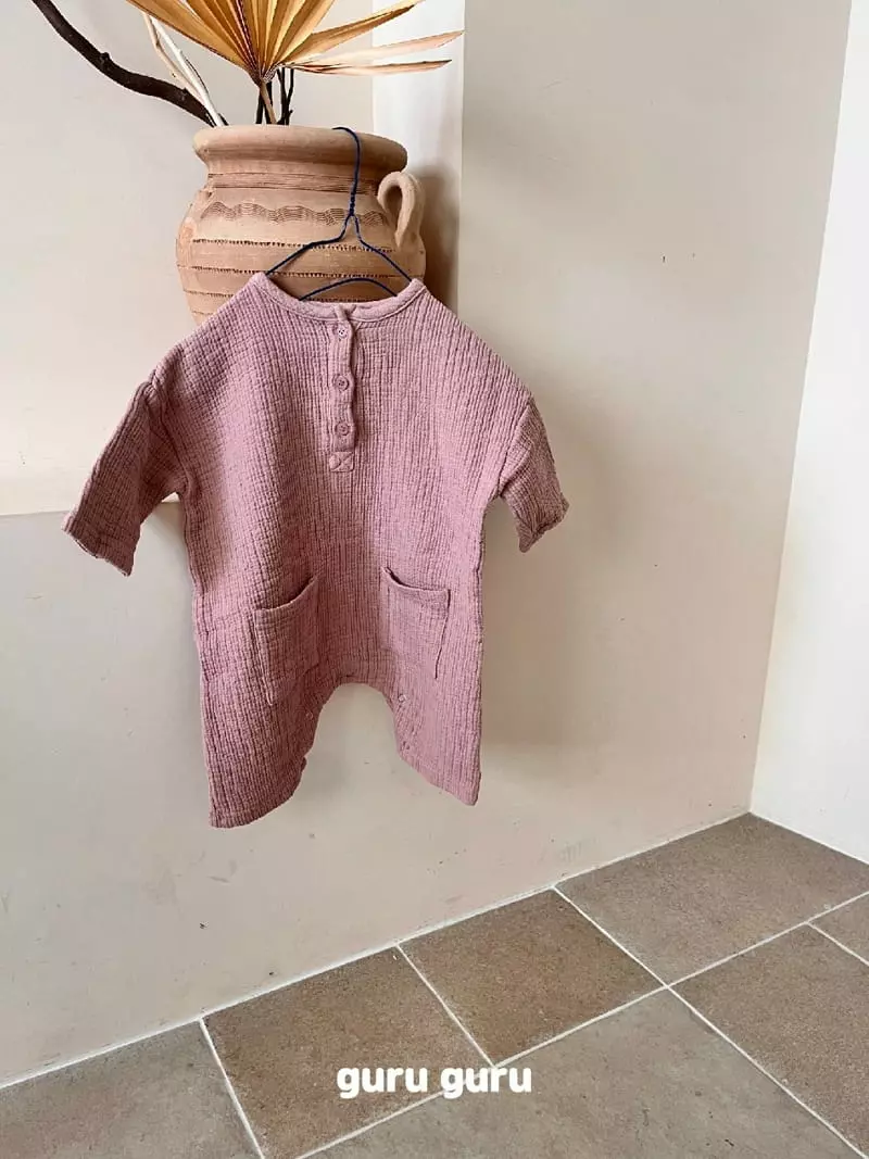 Guru Guru - Korean Baby Fashion - #babygirlfashion - Nudugi Bodysuit - 8