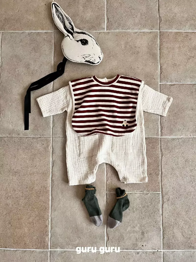 Guru Guru - Korean Baby Fashion - #babylifestyle - Nudugi Bodysuit - 9