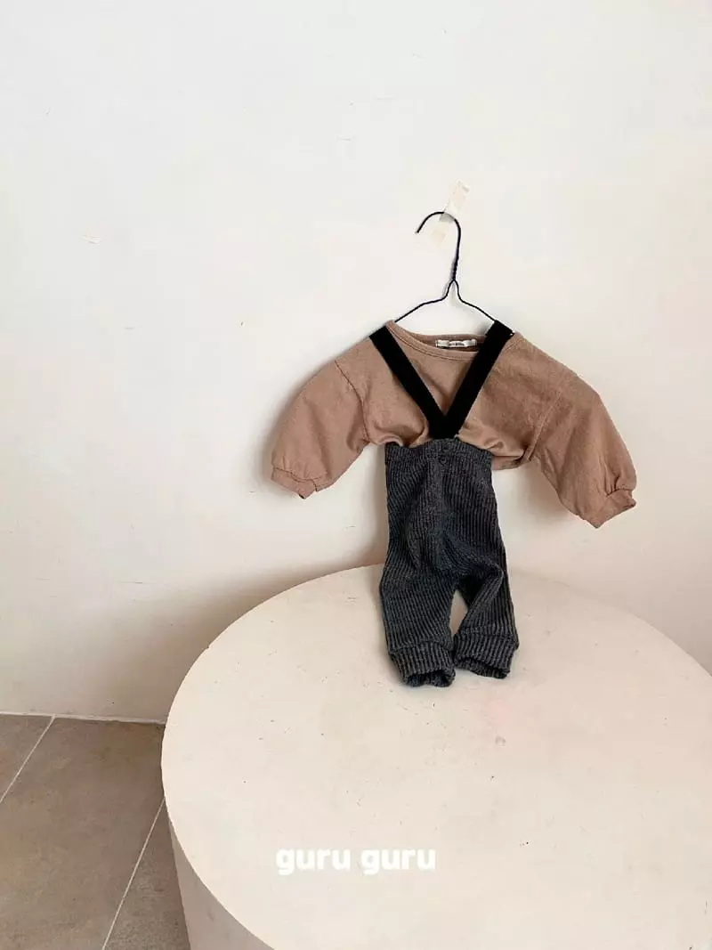 Guru Guru - Korean Baby Fashion - #babyoutfit - Sponge Tee - 6