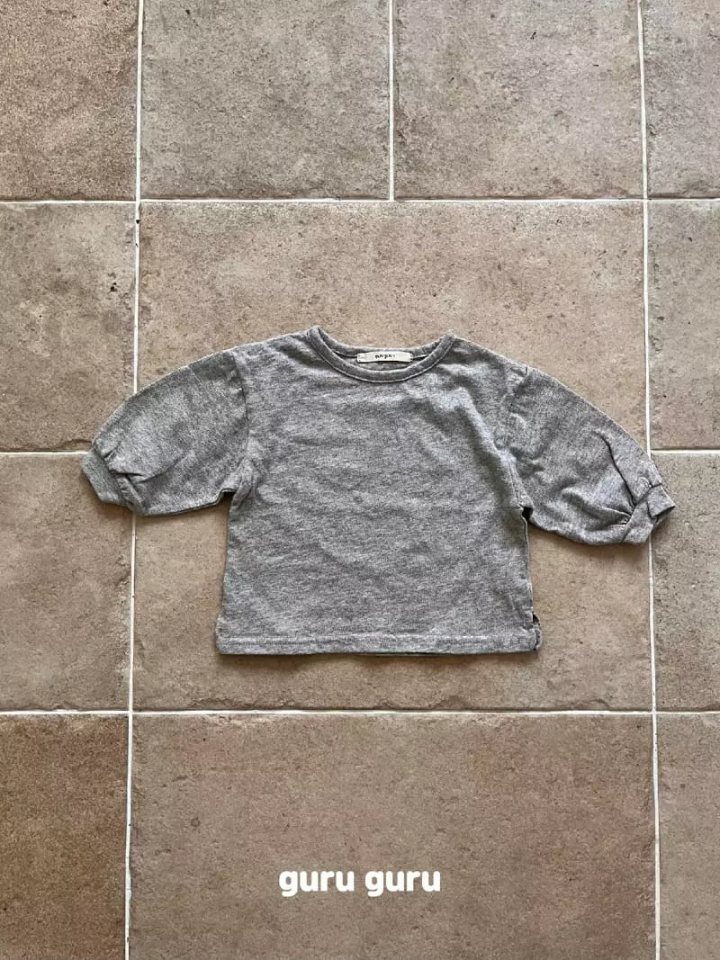 Guru Guru - Korean Baby Fashion - #onlinebabyshop - Sponge Tee - 9