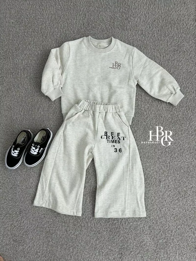 Haebaragi - Korean Children Fashion - #Kfashion4kids - Logo Sweatshirt - 2