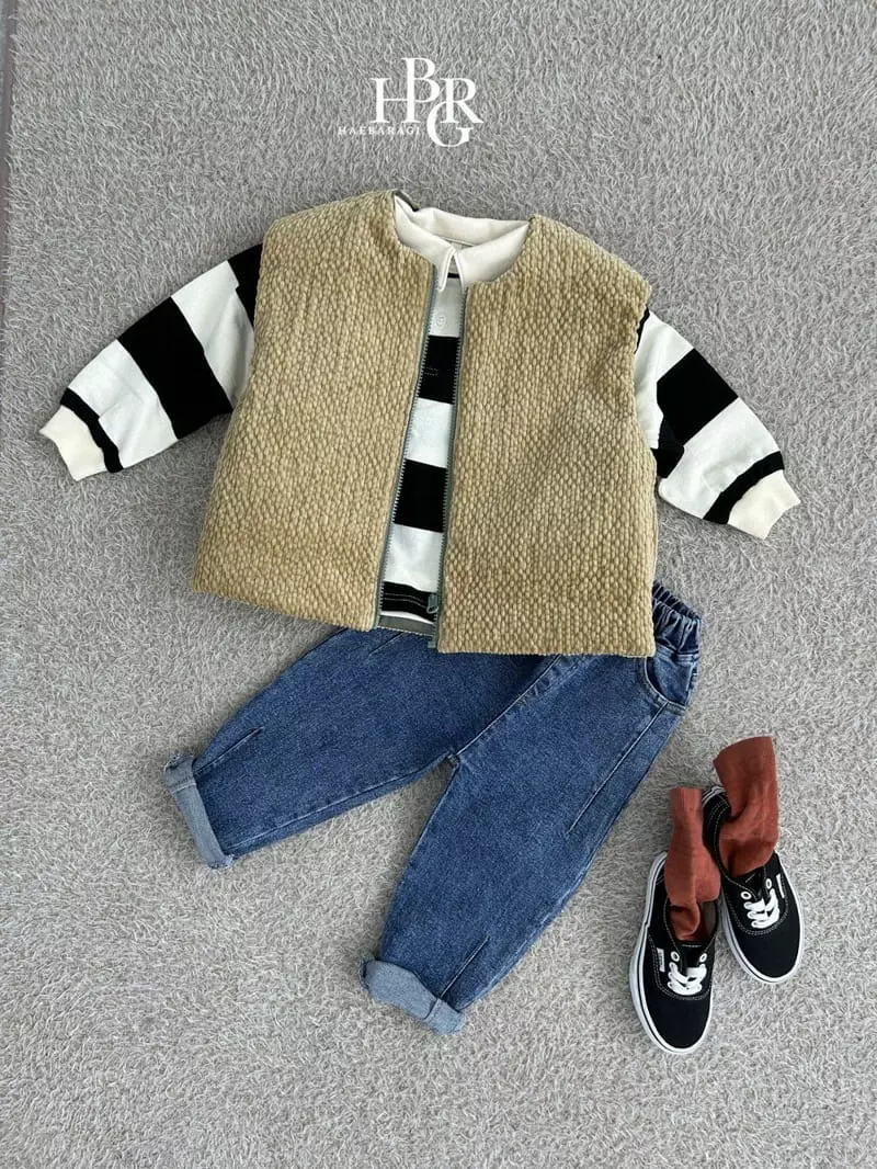 Haebaragi - Korean Children Fashion - #childofig - Corduroy Vest - 12