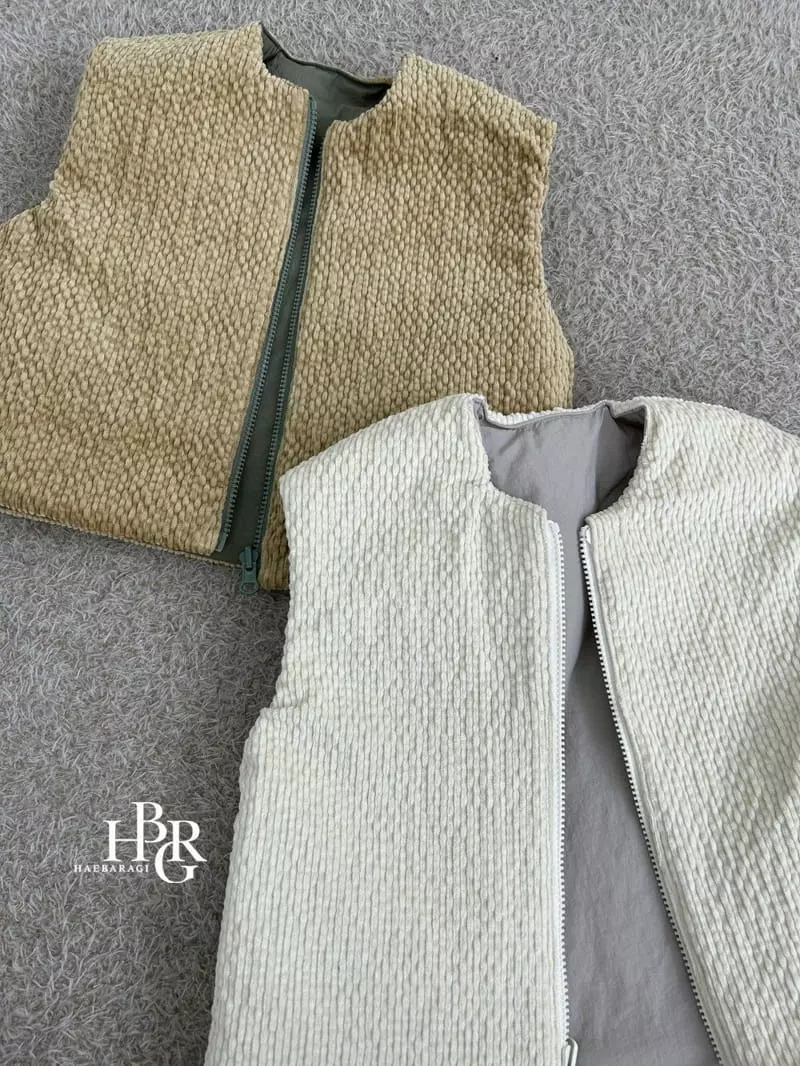 Haebaragi - Korean Children Fashion - #fashionkids - Corduroy Vest - 4