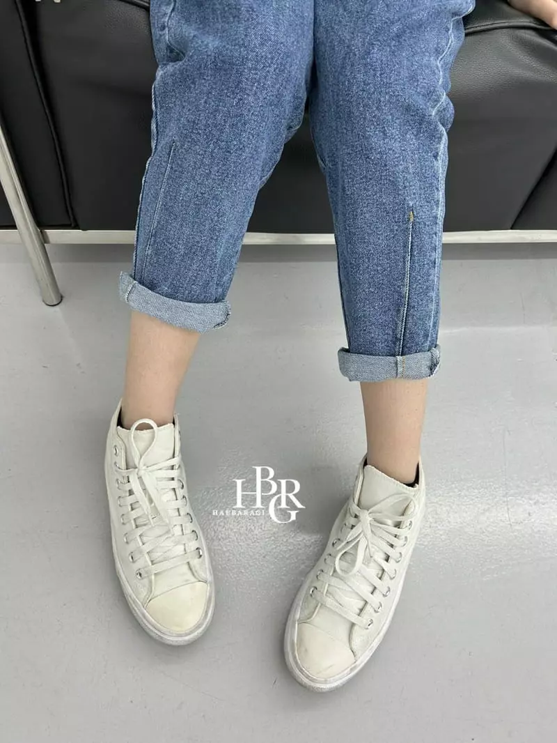 Haebaragi - Korean Children Fashion - #kidsstore - Slit Line Jeans - 11