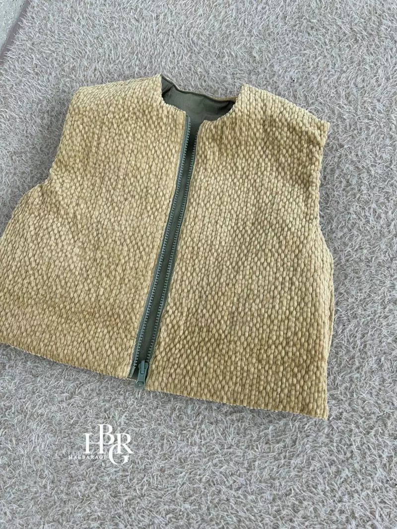 Haebaragi - Korean Children Fashion - #kidzfashiontrend - Corduroy Vest - 6