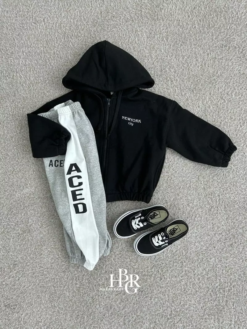 Haebaragi - Korean Children Fashion - #kidzfashiontrend - New York Hoody Zip-up - 6
