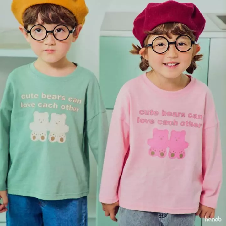 Hanab - Korean Children Fashion - #childofig - Bear Bear Tee - 9