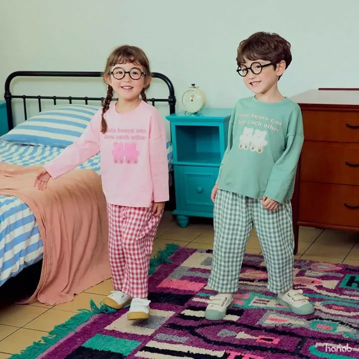 Hanab - Korean Children Fashion - #Kfashion4kids - Bear Bear Tee - 4