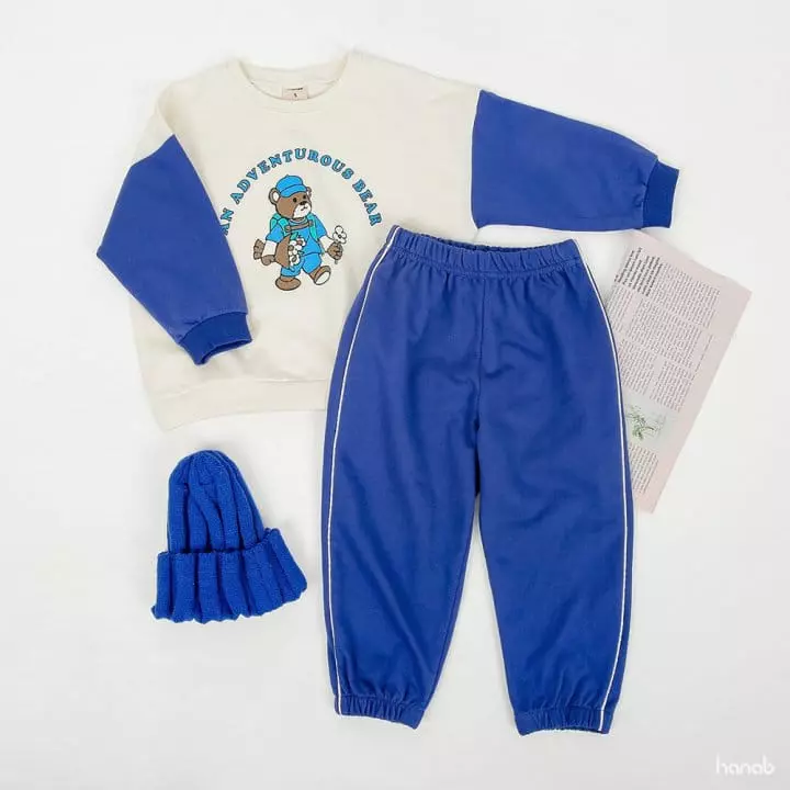 Hanab - Korean Children Fashion - #minifashionista - Adventure Top Bottom Set - 7