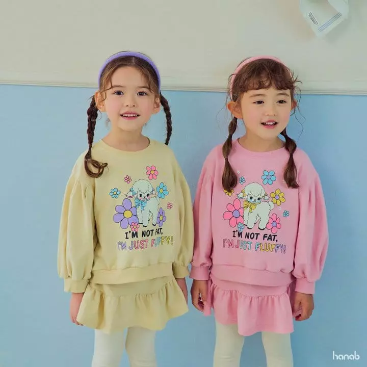 Hanab - Korean Children Fashion - #todddlerfashion - Kid Fleecele Top Bottom Set