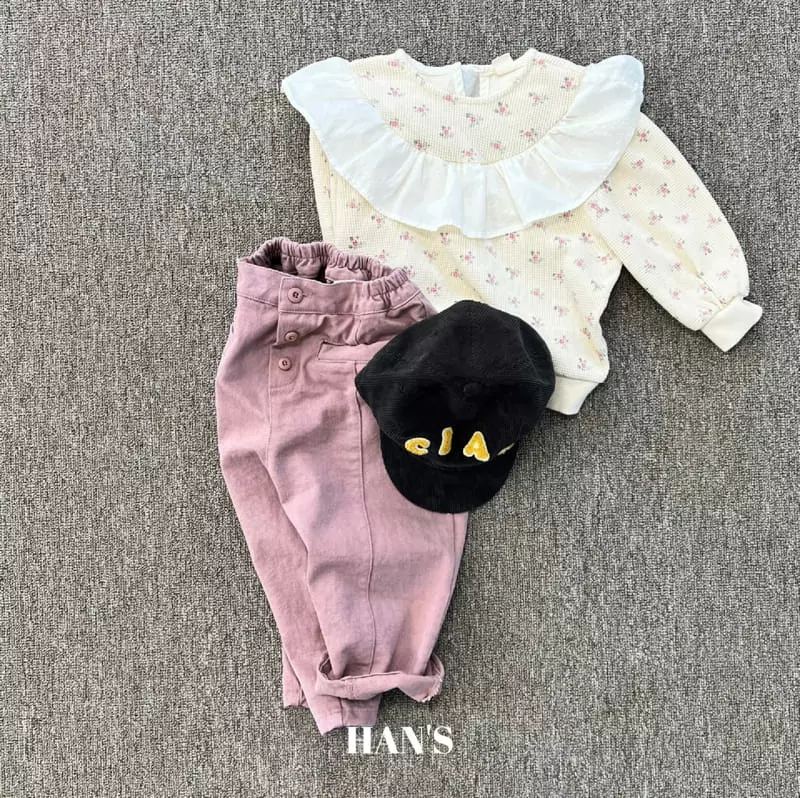 Han's - Korean Children Fashion - #Kfashion4kids - Pure Frill Sweatshirt - 2