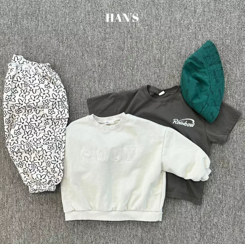 Han's - Korean Children Fashion - #childofig - Poly Sweatshirt - 2