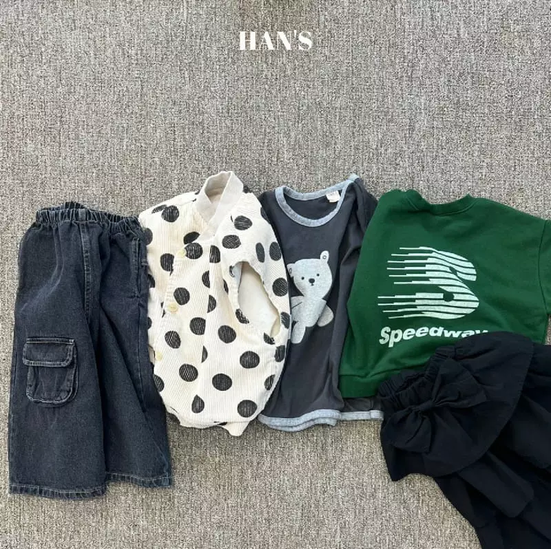 Han's - Korean Children Fashion - #childrensboutique - Ribbon Tie Skirt