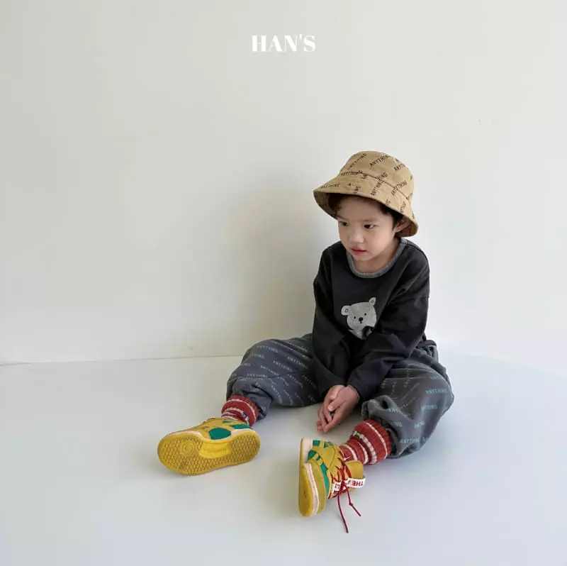 Han's - Korean Children Fashion - #Kfashion4kids - Oing Bear Tee - 4