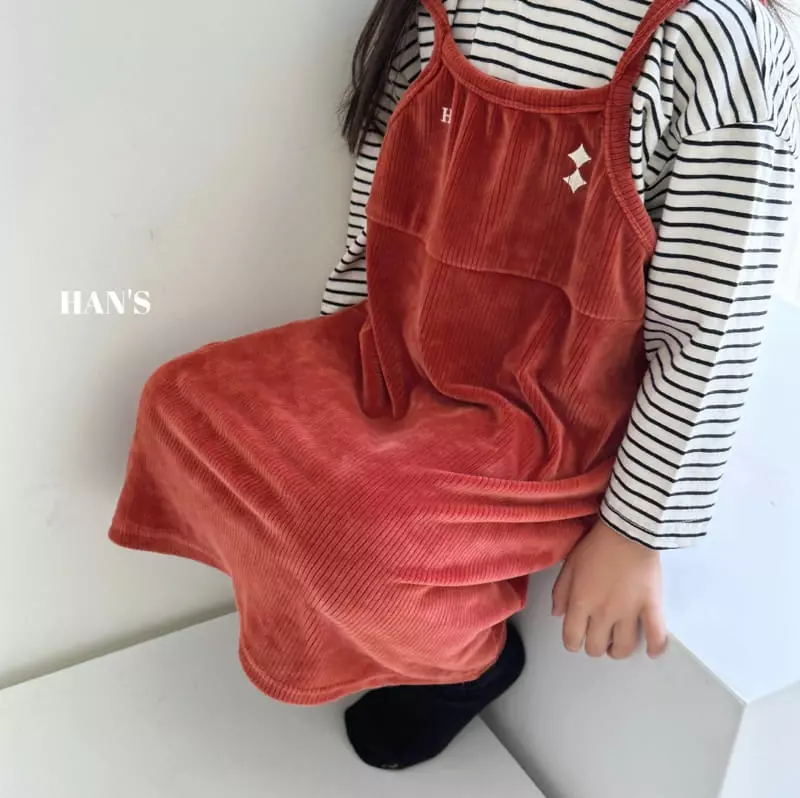 Han's - Korean Children Fashion - #magicofchildhood - Stripes Lace Tee - 6