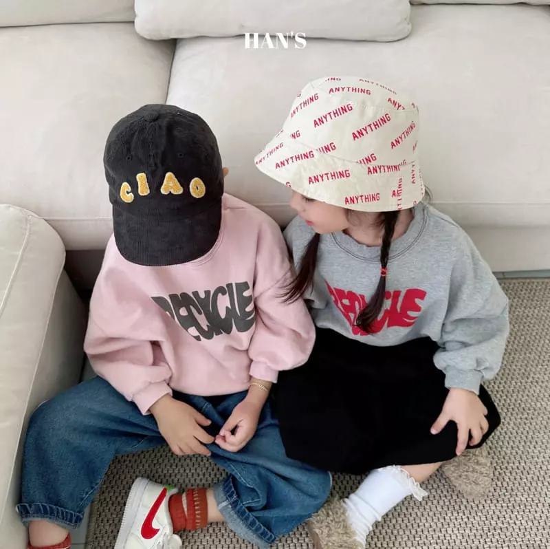 Han's - Korean Children Fashion - #prettylittlegirls - Recycle Sweatshirt - 5
